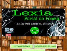 Tablet Screenshot of lexia.com.ar
