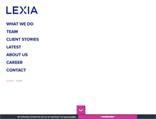 Tablet Screenshot of lexia.fi